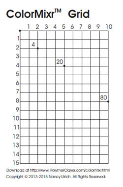 ColorMixr Measuring Grid