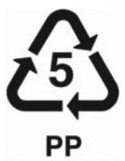 5 PP - polymer safe plastic recycling number